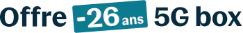 Offre -26 ans 5G box