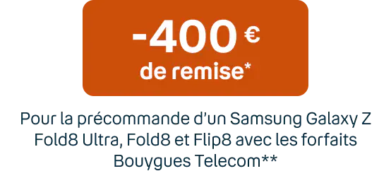 -400€ de remise*