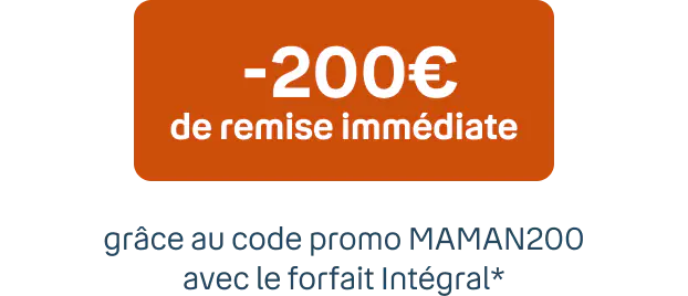 -200€ de remise immédiate