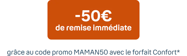 -50€ de remise immédaite