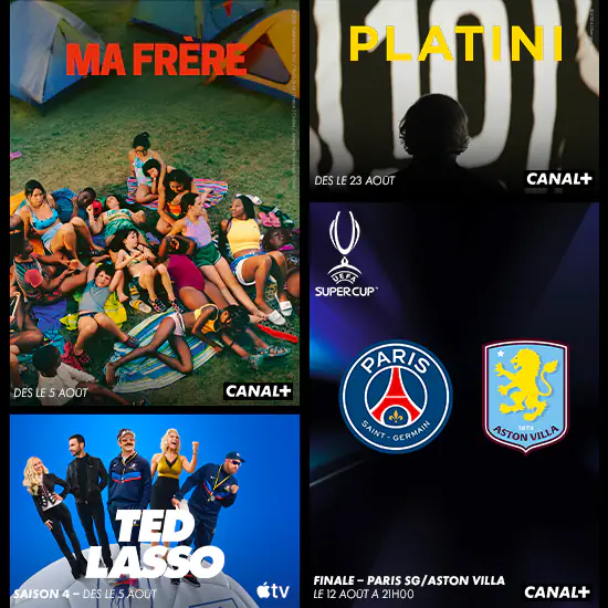 En juillet sur Canal+
