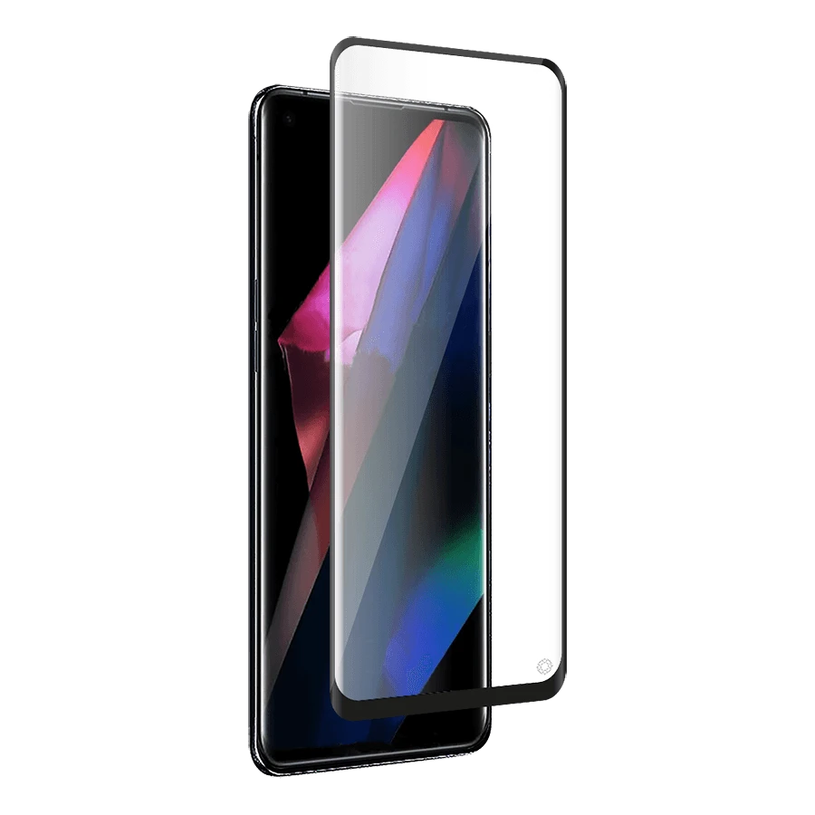 Photo du produit Force Glass Protège-écran en verre organique pour OPPO Find X3 Pro - vue 1