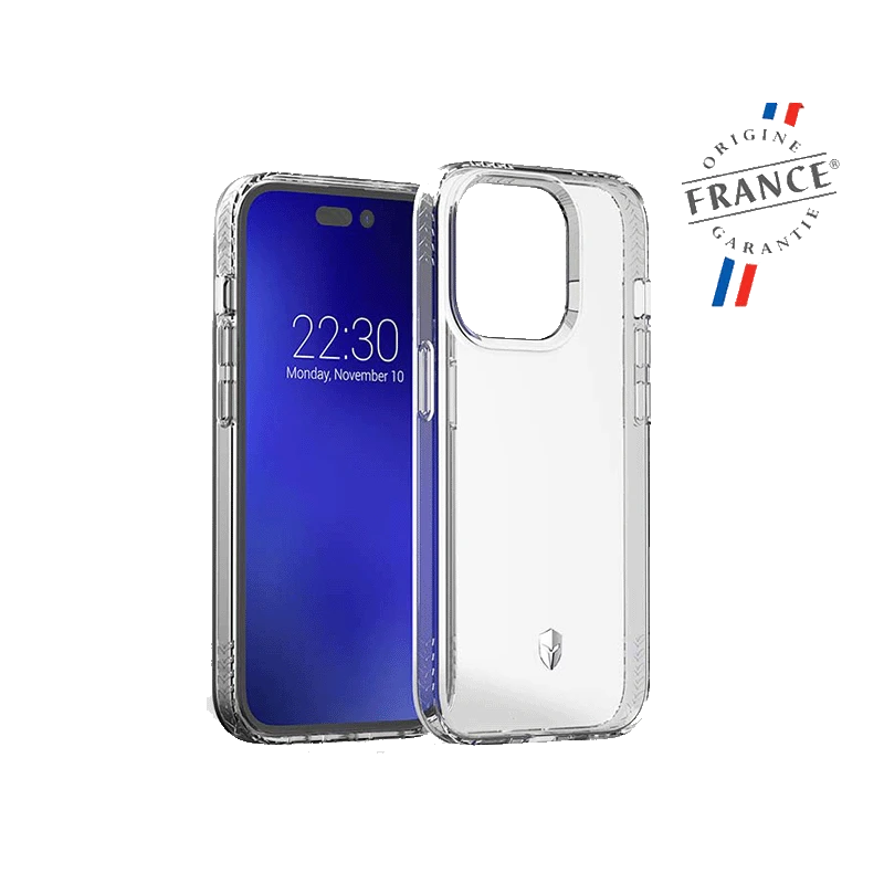 Photo du produit Force Case Pulse Coque renforcée transparente pour iPhone 14 Pro