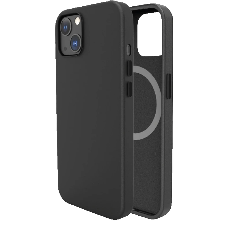 Photo du produit Ascendeo Coque MagSafe finition cuir pour iPhone 14