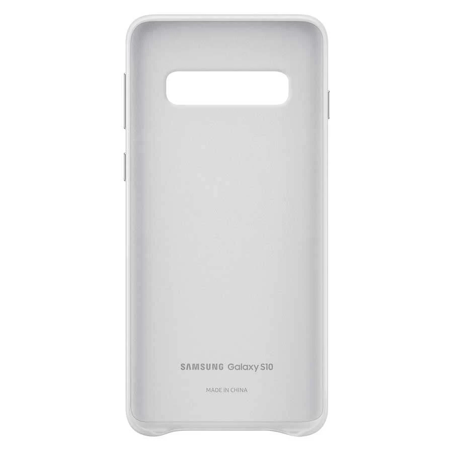 Photo du produit Samsung Coque en cuir pour Galaxy S10 - vue 1