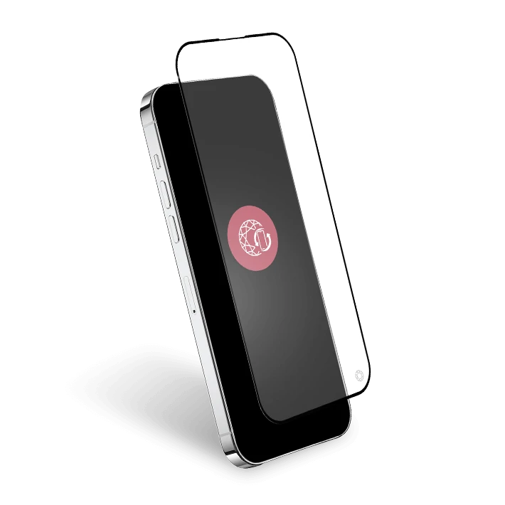 Photo du produit Force Glass Protège-écran en verre organique recyclé pour Apple iPhone 16/15/14 Pro