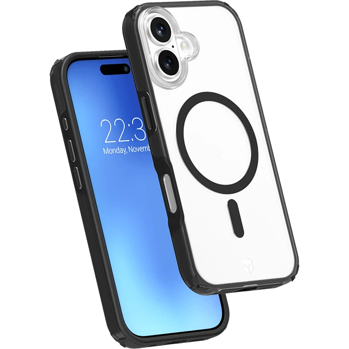 Photo du produit Force Case Coque renforcée transparente compatible MagSafe iPhone 17 - vue 1