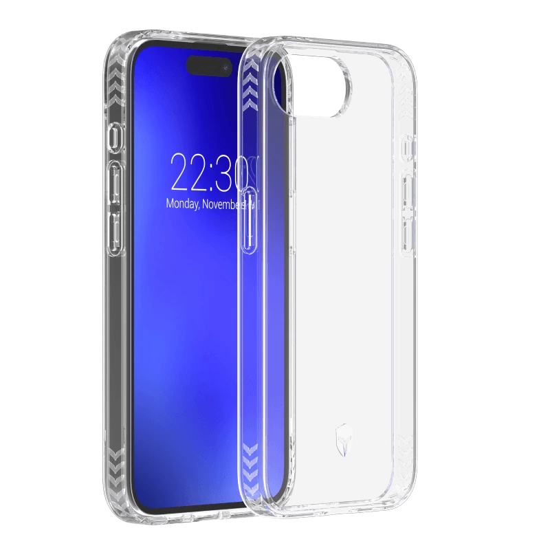 Photo du produit Coque renforcée transparente pour Apple iPhone 16e