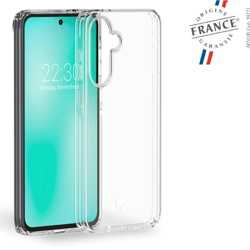 Photo du produit Coque renforcée transparente pour Samsung Galaxy A36 5G et A56 5G