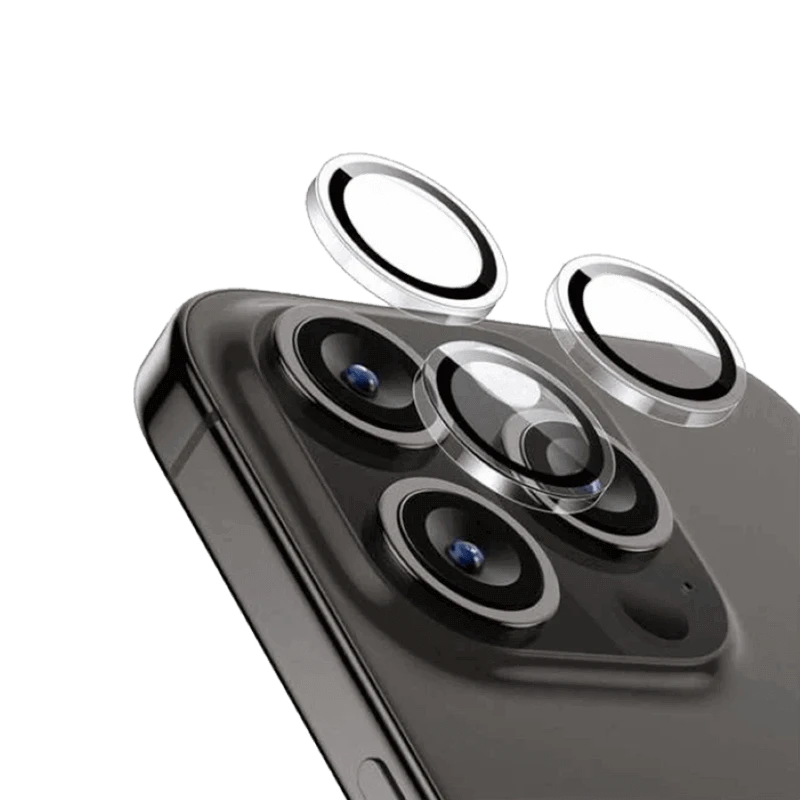 Photo du produit Force Glass Protège Caméra pour iPhone 16 Pro/16 Pro Max