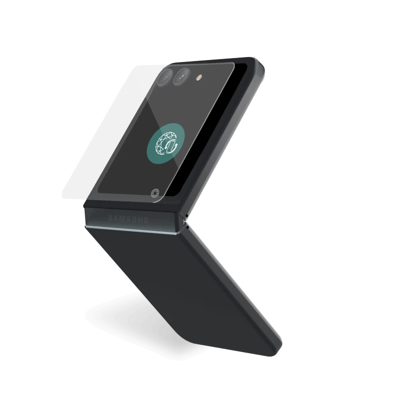 Photo du produit Force Glass Protège-écran en verre trempé pour Samsung Galaxy Z Flip7 - vue 1