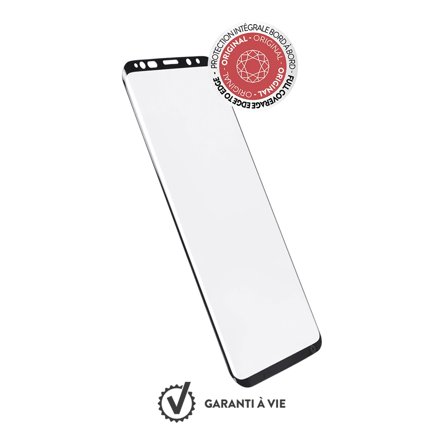 Photo du produit Force Glass Protège-écran verre trempé Galaxy S9+ & kit de pose - vue 1