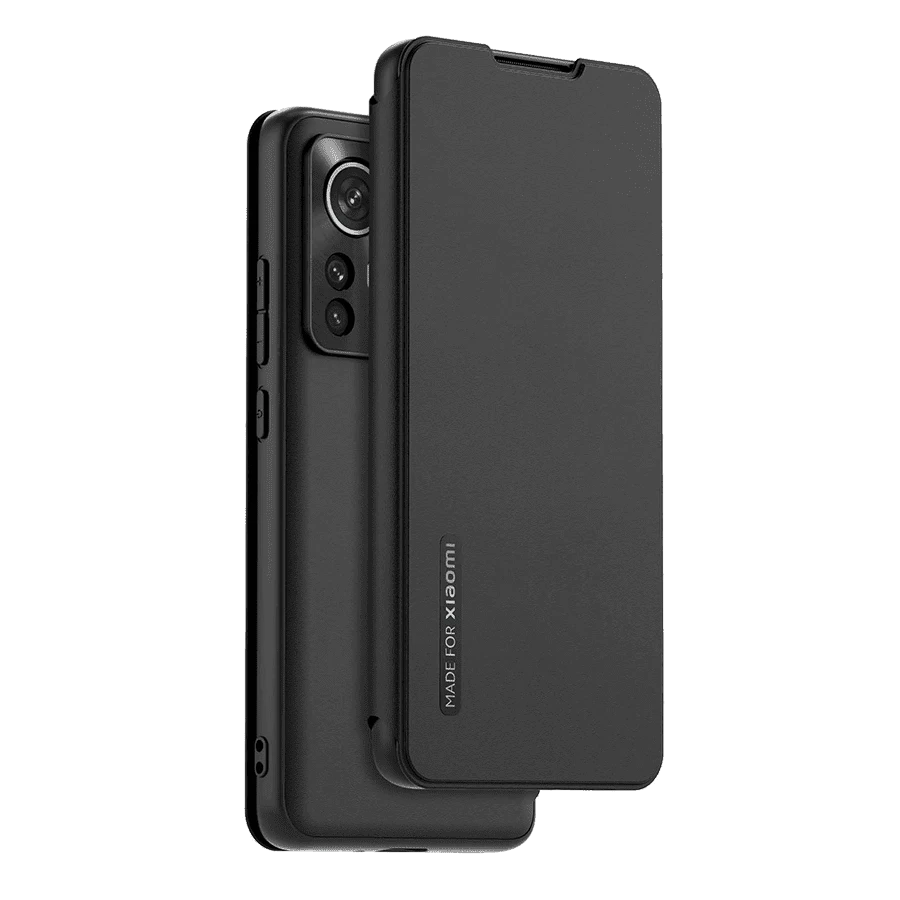 Photo du produit Made For Xiaomi Etui à rabat avec touché peau pour Xiaomi 12 Pro 5G