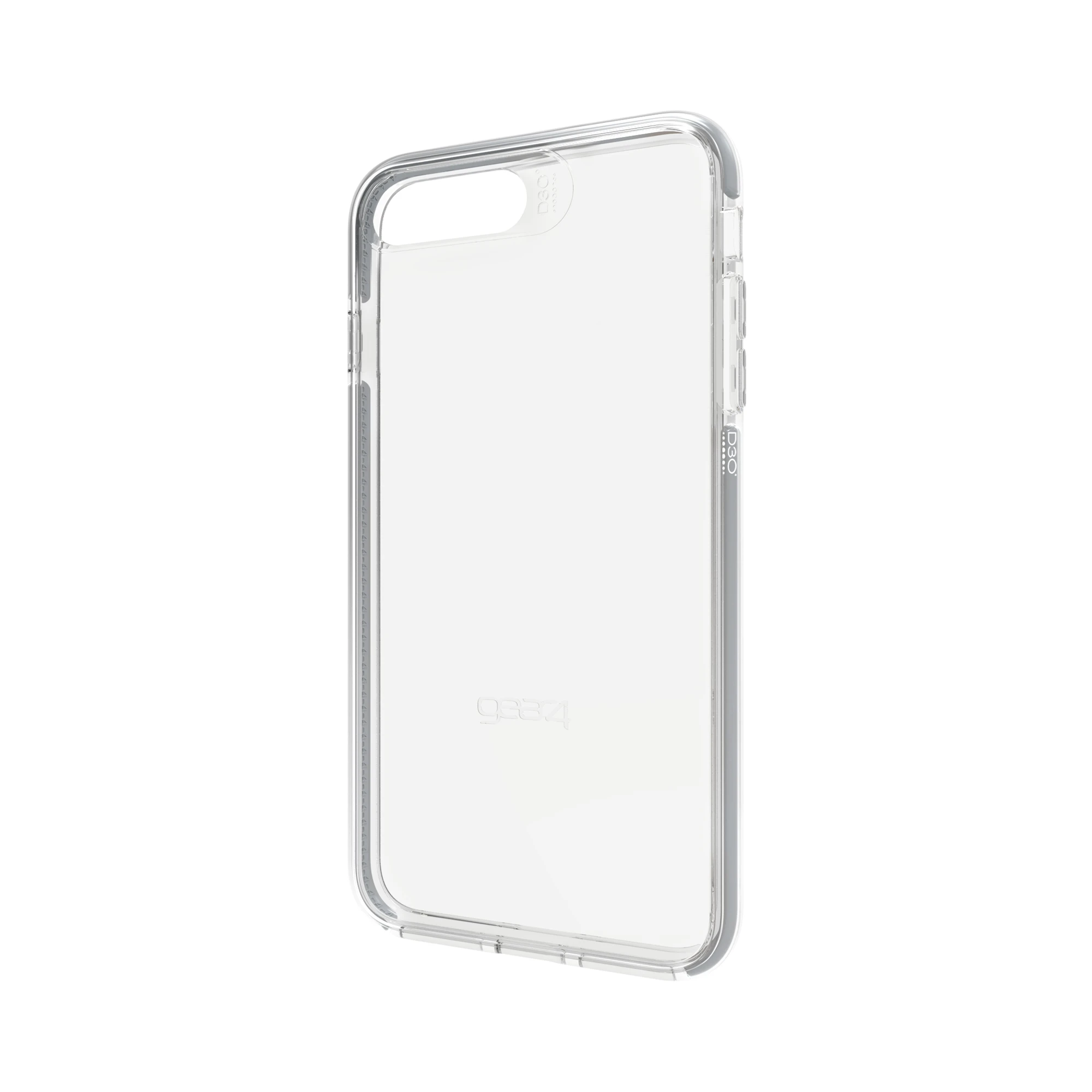 Photo du produit Gear4 Coque transparente avec contours colorés pour iPhone 7 Plus, 8 Plus - vue 1