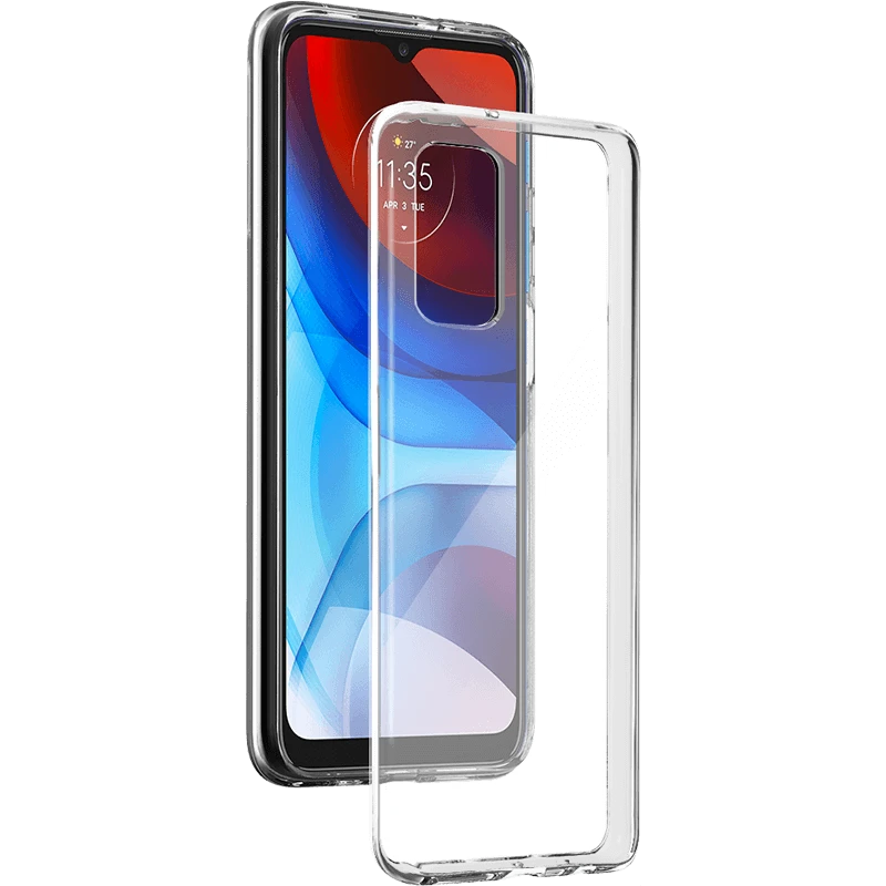Photo du produit Xqisit Coque transparente pour Motorola moto e13 - vue 1