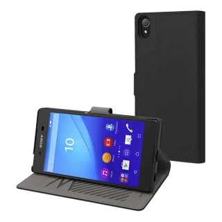 Photo du produit Etui slim folio noir Sony Xperia Z5 Premium - vue 1