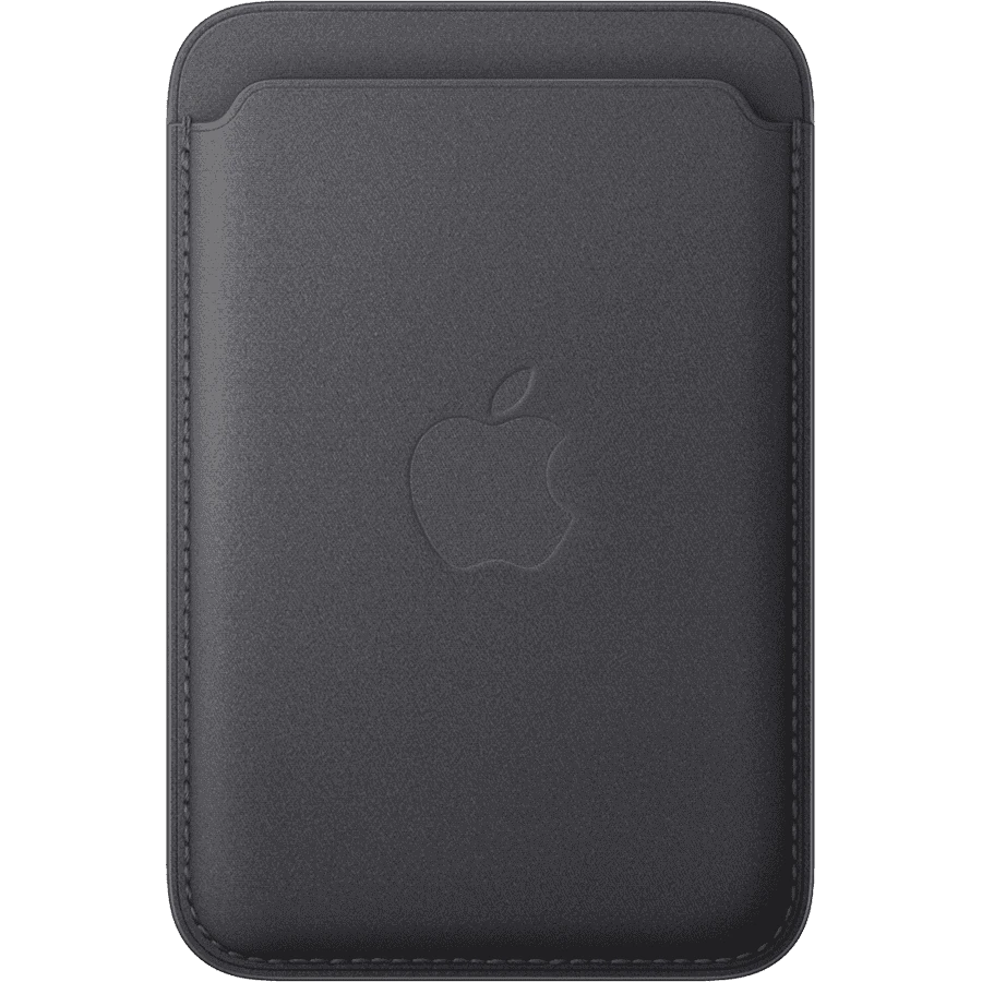 Photo du produit Porte‑cartes en tissage fin pour iPhone avec MagSafe