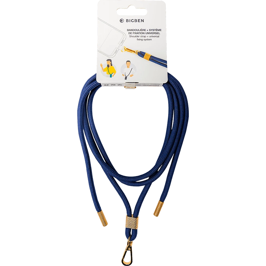 Photo du produit Bandoulière universelle amovible avec détail gold