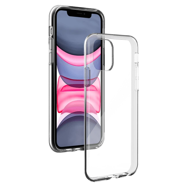 Photo du produit Coque Silisoft souple Transparente pour Apple iPhone 11