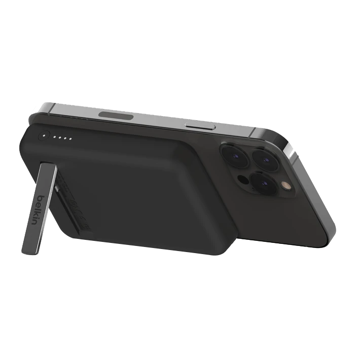BoostCharge Batterie externe sans fil magnétique 5K avec support
