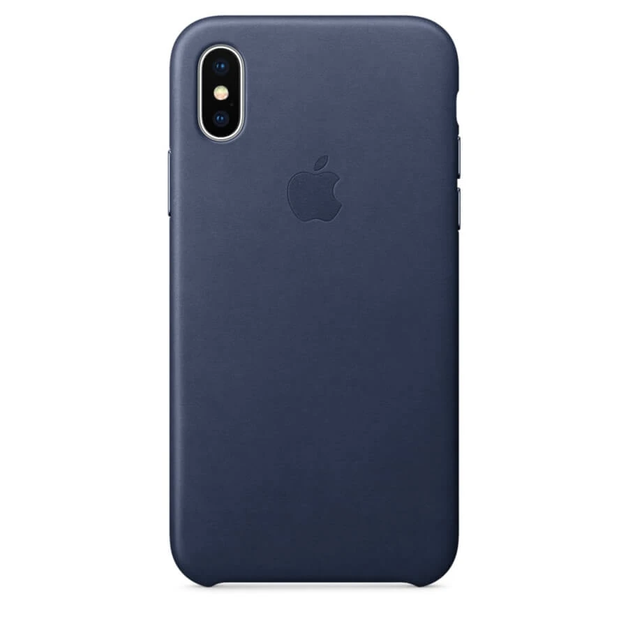 Photo du produit Apple Coque en cuir Apple pour iPhone X - vue 1