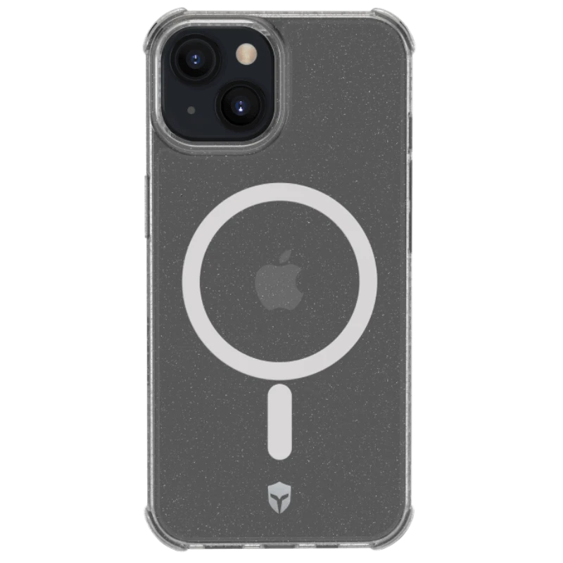 Photo du produit Coque renforcée Air Glitter compatible MagSafe pour iPhone 15
