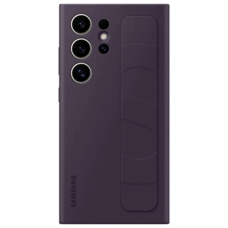 Coque Standing Grip Violet pour Galaxy S24 Ultra