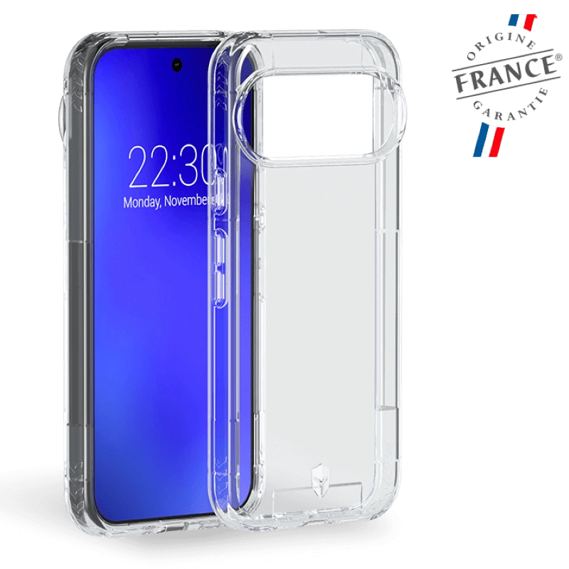 Photo du produit Coque renforcée transparente pour Google Pixel 9/9 Pro
