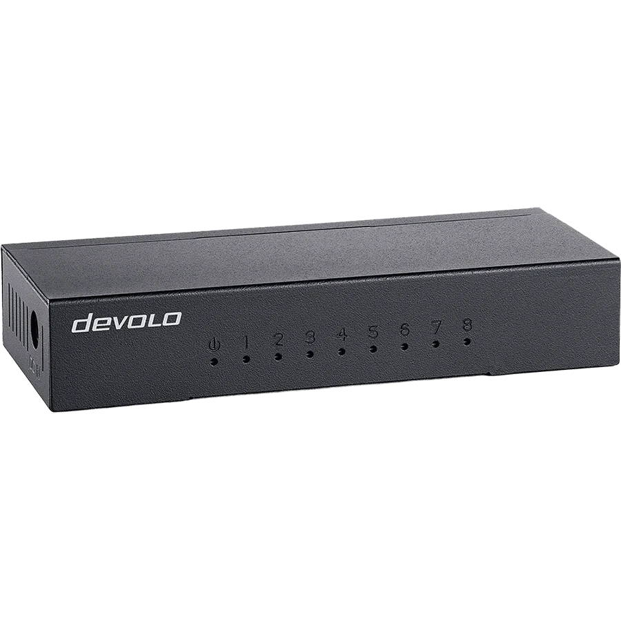 Photo du produit Switch réseau 8 ports Ethernet RJ45 gigabit