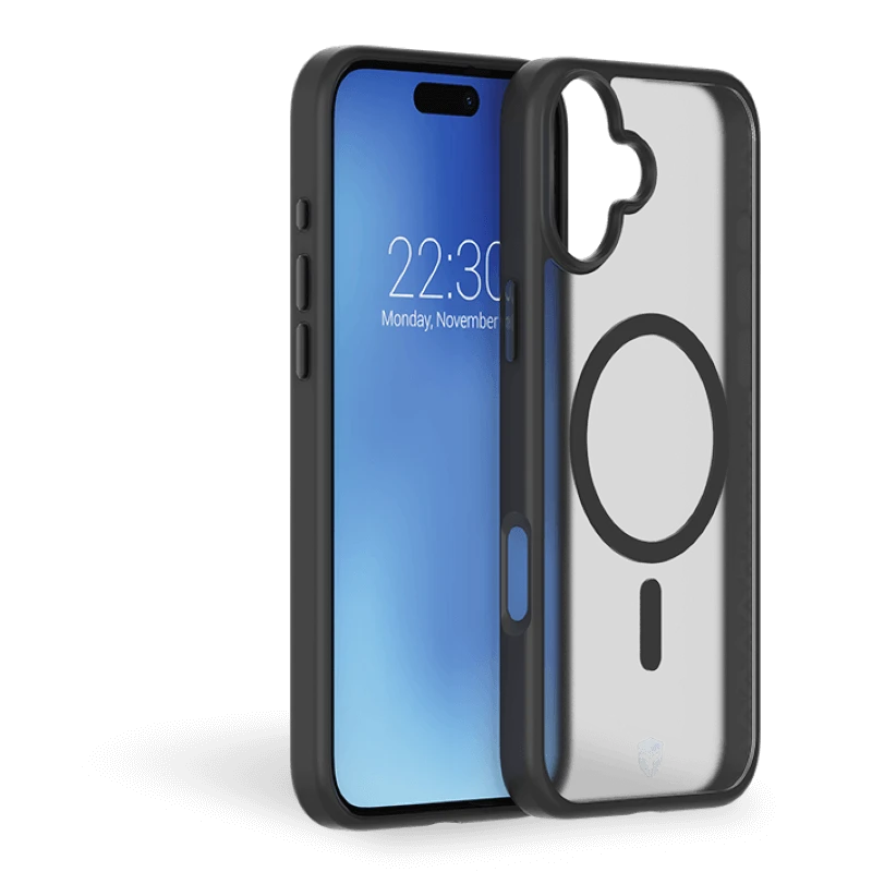 Photo du produit Coque renforcée transparente compatible MagSafe iPhone 16 Plus
