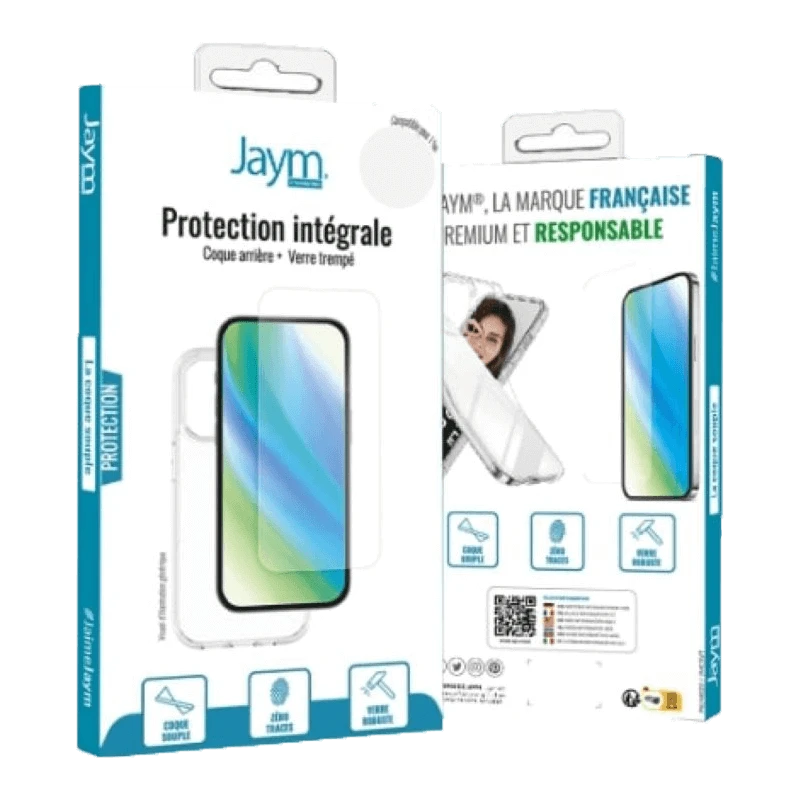 Photo du produit Pack de protection (coque+verre trempé) pour Xiaomi Redmi Note 14 5G