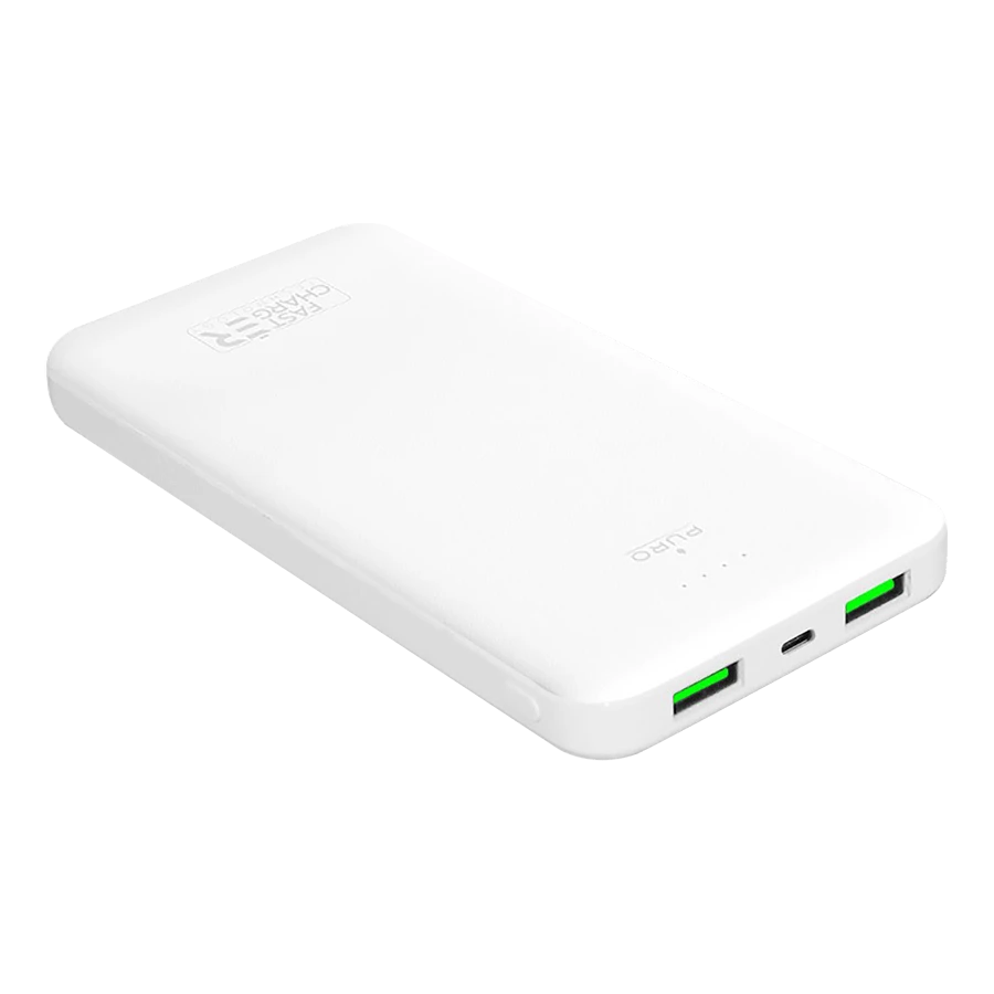 Photo du produit Puro Batterie de secours USB A+A+C 10000 mAh FastCharge - vue 1