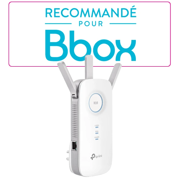 Photo du produit Tp-Link Répéteur Wi-Fi bi-bande AC1750 RE450 - vue 1