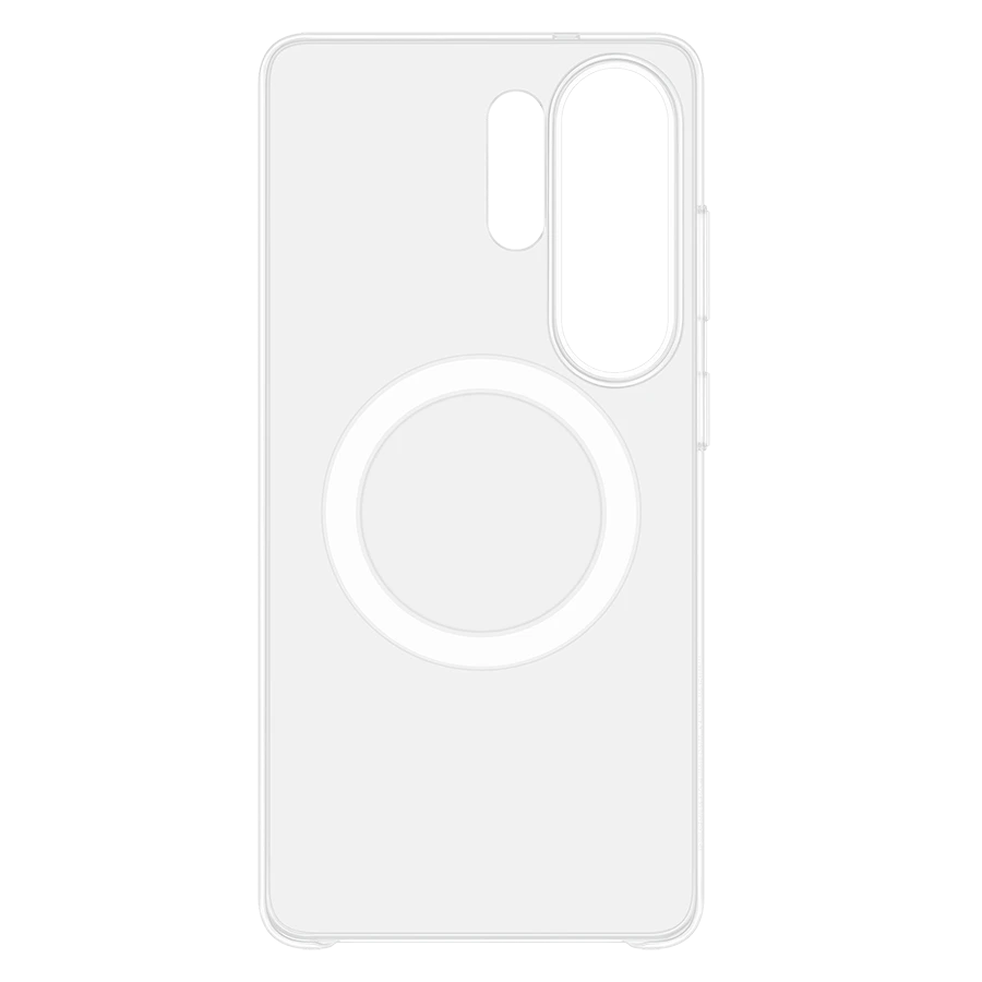 Coque magnétique transparente pour Galaxy S26 Ultra