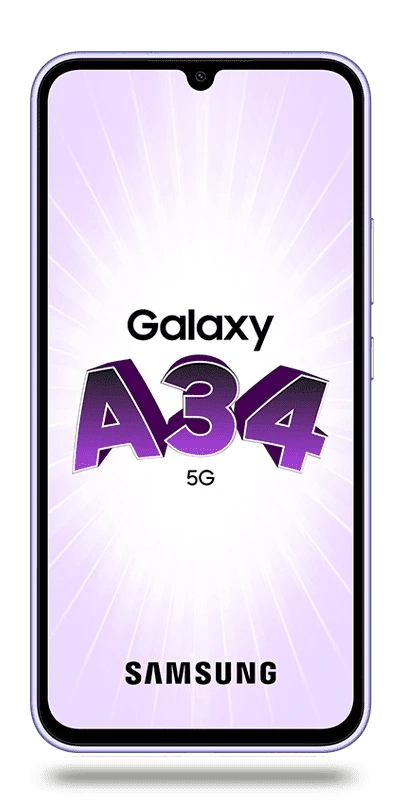 Photo du produit Samsung Galaxy A34 5G Reconditionné Excellent état - vue 1