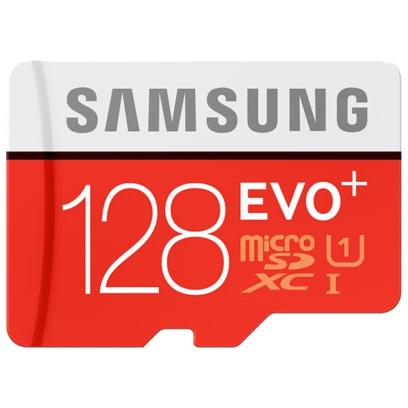 Photo du produit Samsung Carte mémoire 128 Go EVO Plus + adaptateur - vue 1