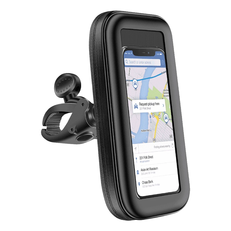 Photo du produit Support Vélo avec housse étanche 3.5'' à 6.9''