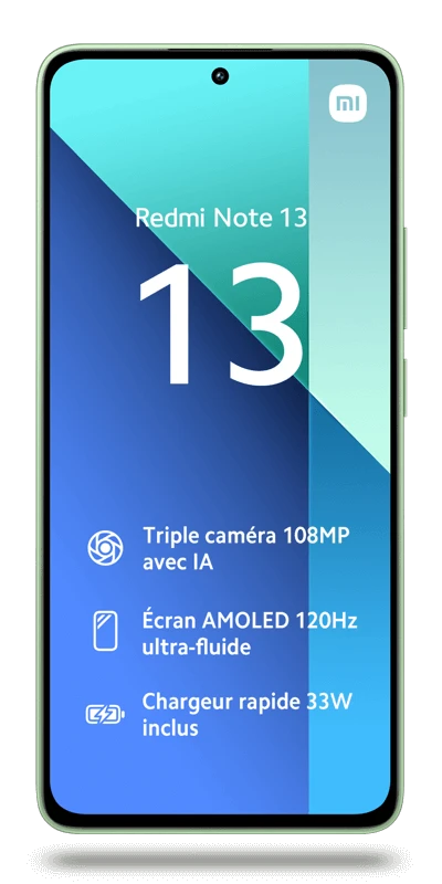Photo du produit Xiaomi Redmi Note 13 - vue 1