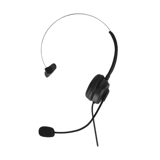 Photo du produit Casque mono filaire avec micro