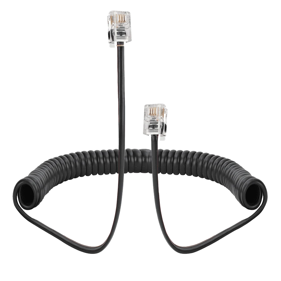 Photo du produit Cordon spirale RJ 11 2 mètres