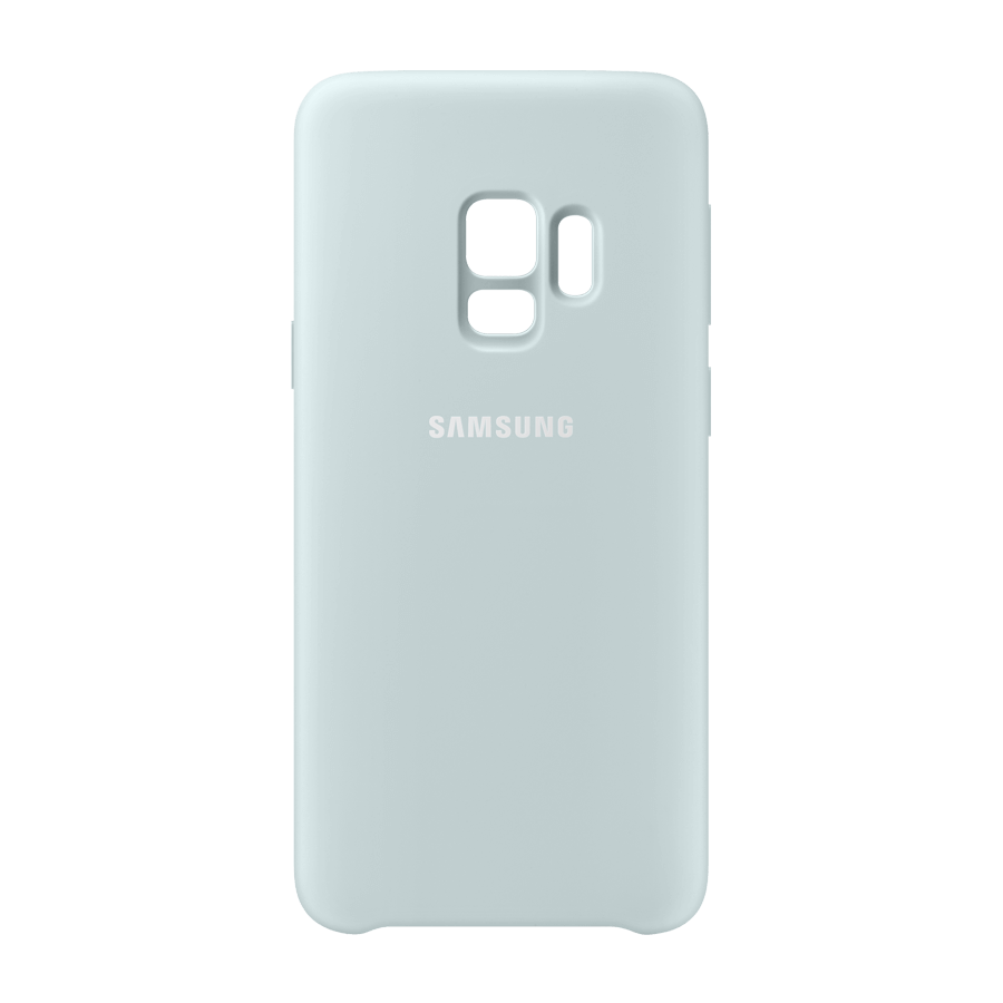 بلاك حفر Samsung Coque en silicone bleue Galaxy S9 | Bouygues Telecom