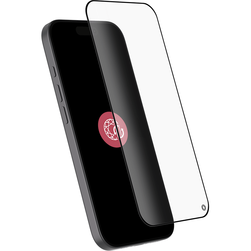 Photo du produit Force Glass Protège écran renforcé pour iPhone 17, iPhone 16 Pro