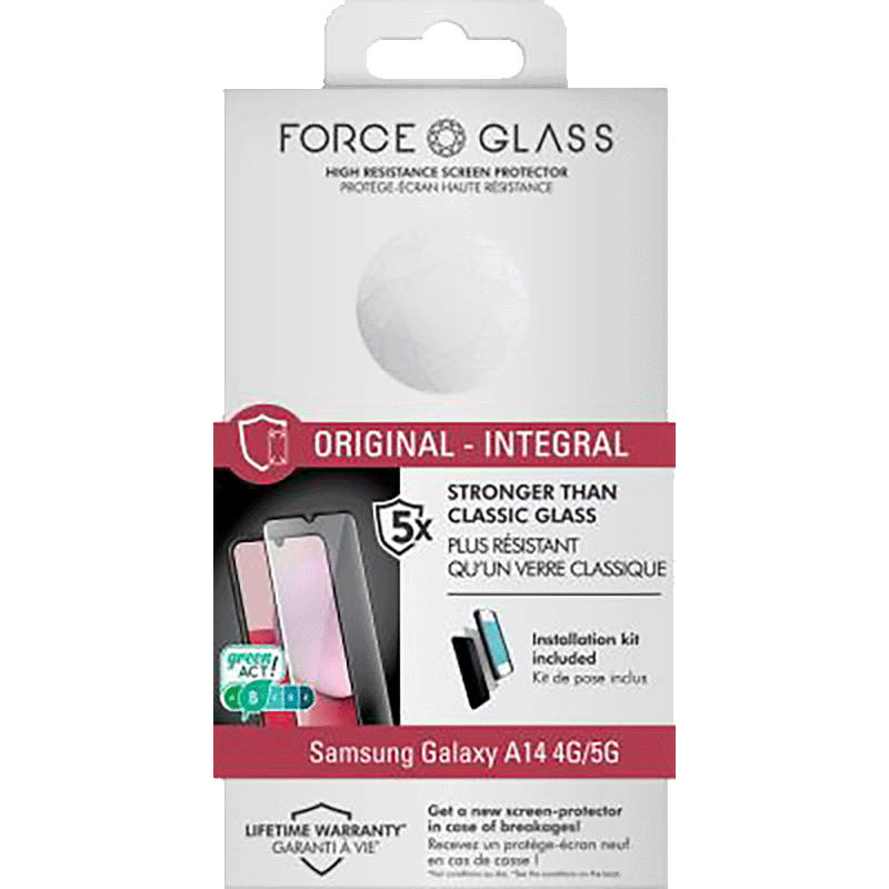 Protection d'écran en verre organique Force Glass pour Samsung