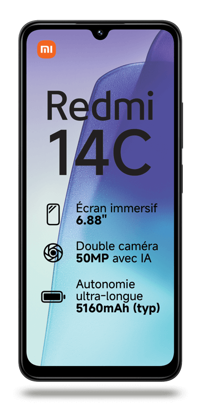 Photo du produit Xiaomi Redmi 14C Reconditionné Excellent état