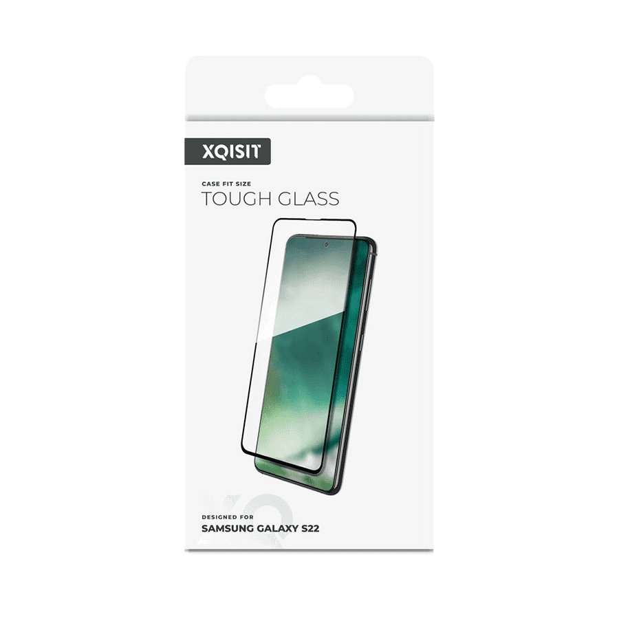 Xqisit Protège-écran en verre trempé pour Samsung Galaxy S22 5G