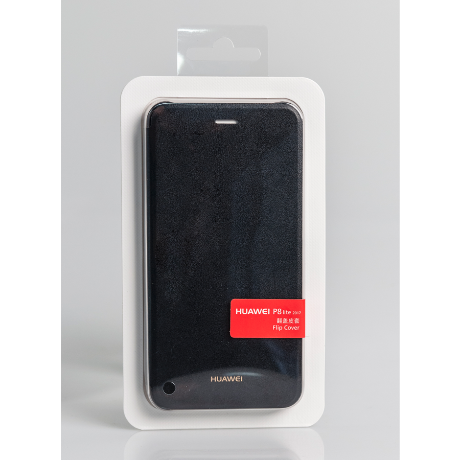 Etui Folio anthracite Huawei pour P8 Lite 2017
