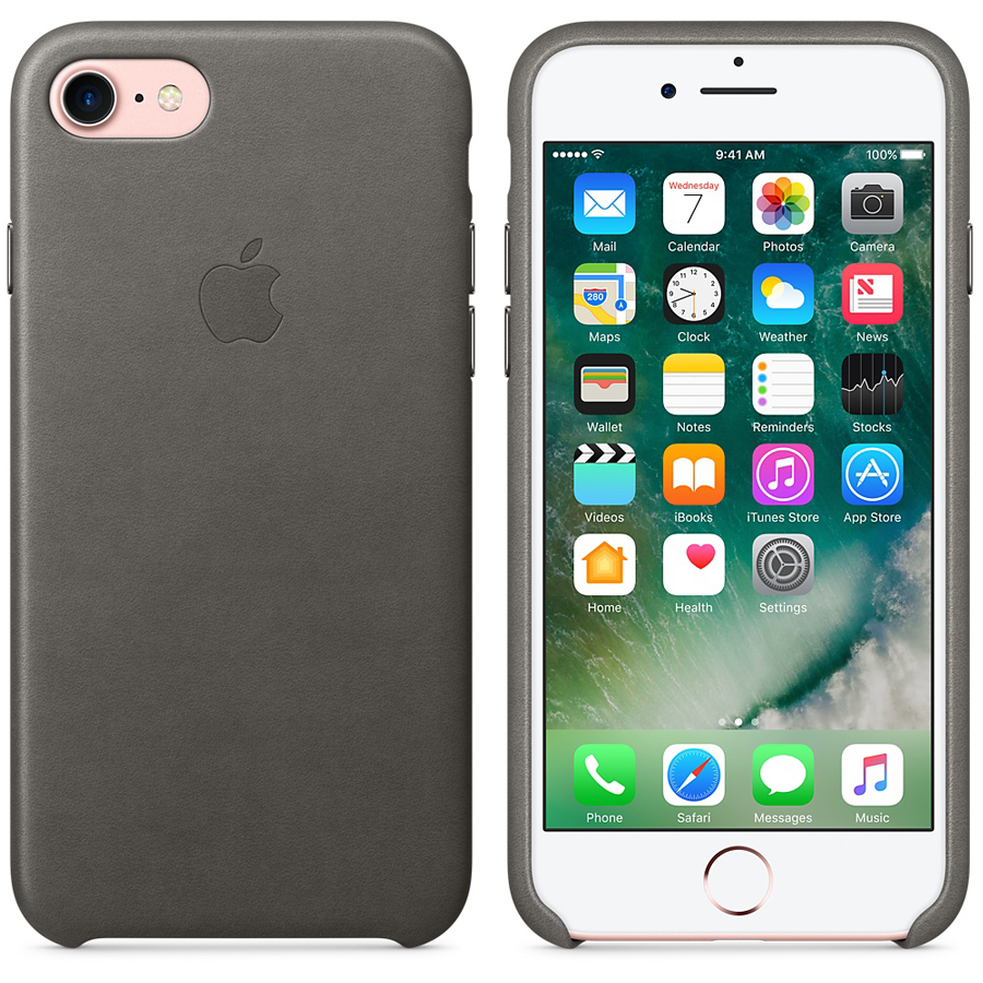 coque apple iphone 8 grise