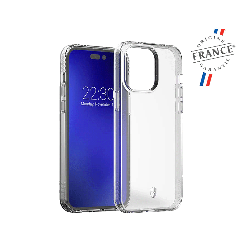 Photo du produit Coque renforcée transparente pour iPhone 14 Pro Max