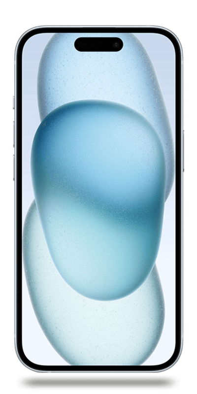 iPhone 15 128 Go Bleu avec abonnement - Apple