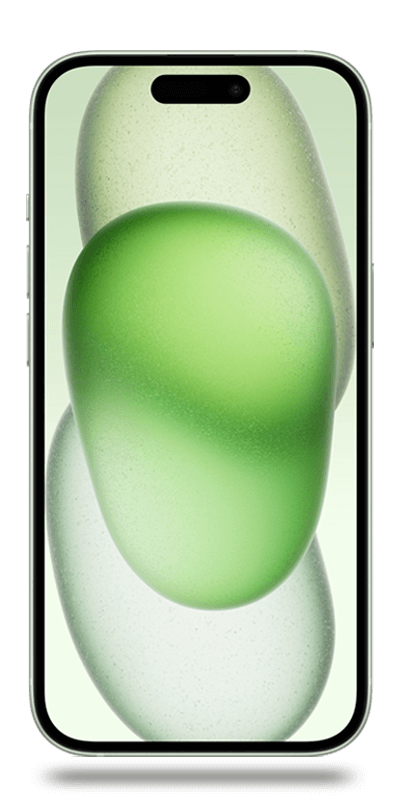 iPhone 15 128 Go Vert avec abonnement - Apple
